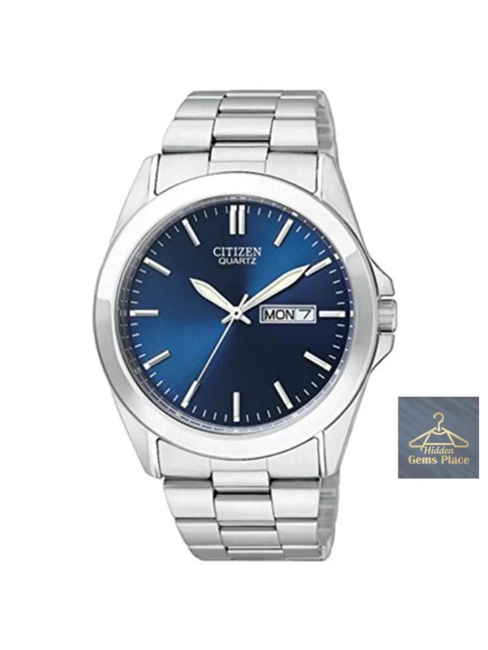 Citizen Men's Classic Quartz Watch 40mm Stainless Steel Bracelet